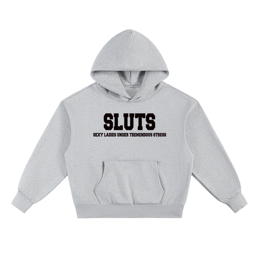 Grey SLUTS Hoodie